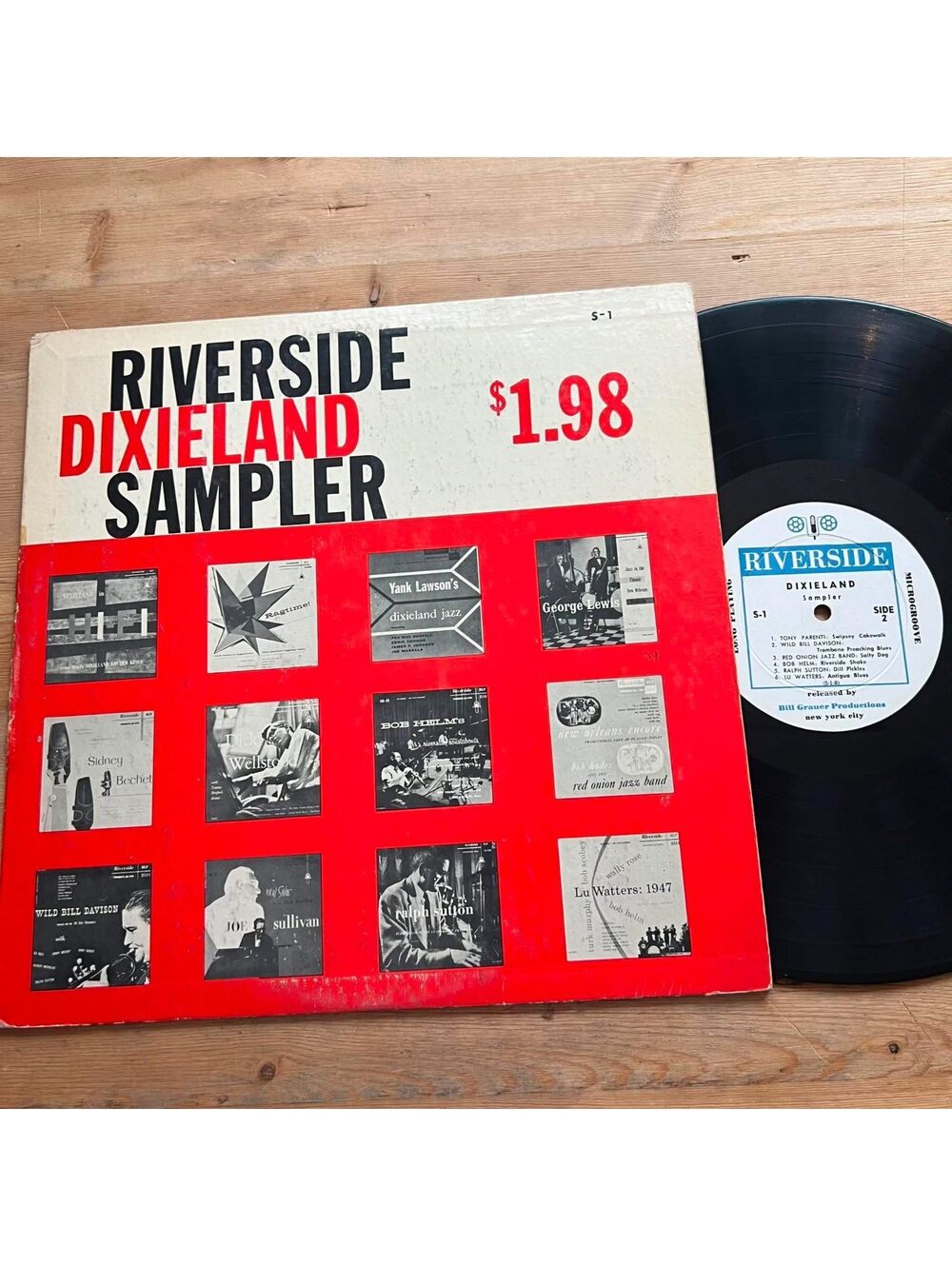 Various - River Dixieland Sampler 33rpm VG+ VR20